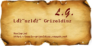 László Grizeldisz névjegykártya
